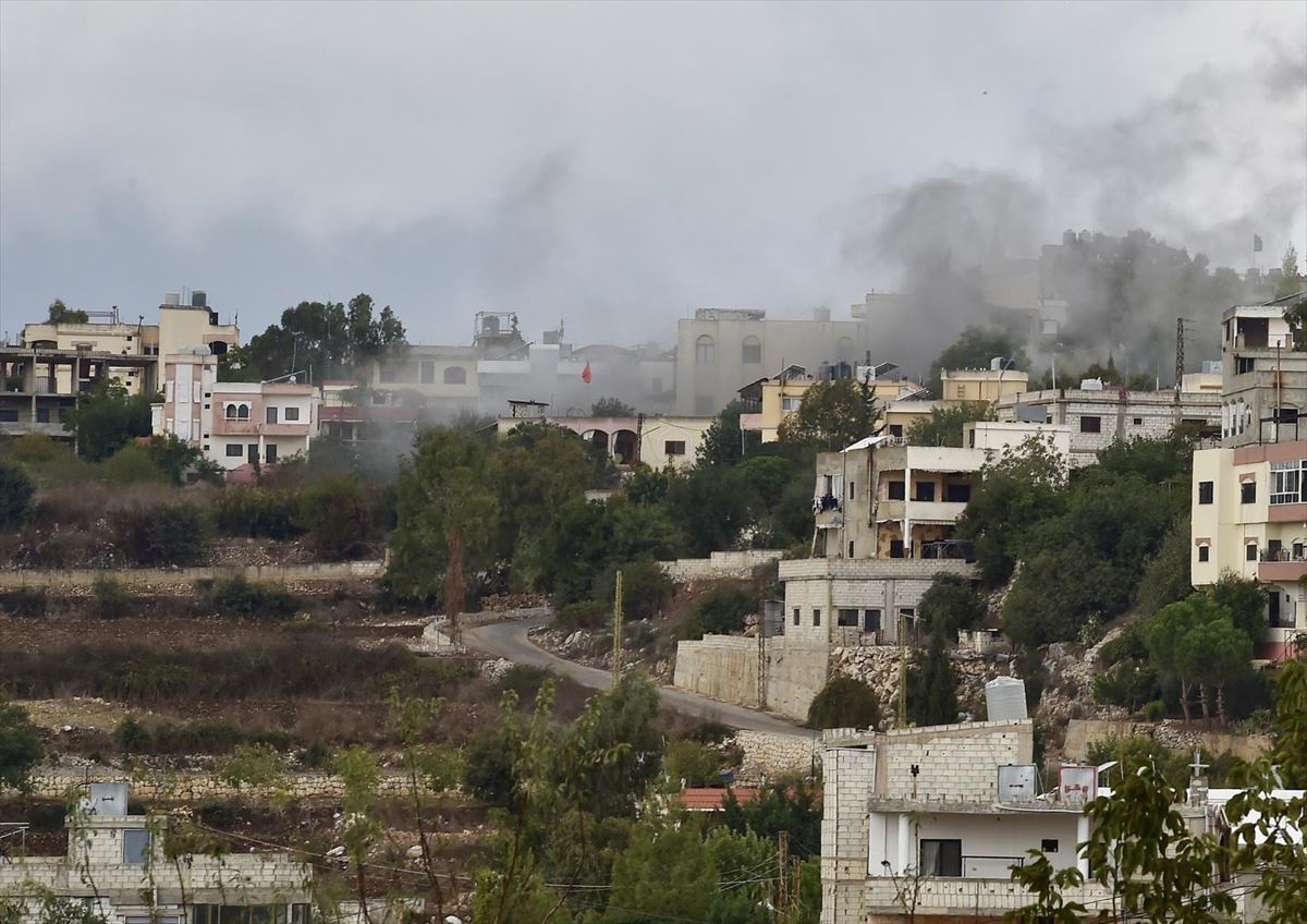 Ataque de Israel contra Aita el Shaab, en Líbano.