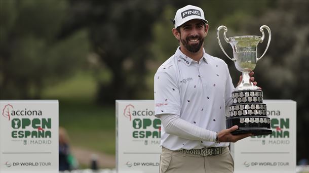 Matthieu Pavon, ganador del Abierto de España de golf