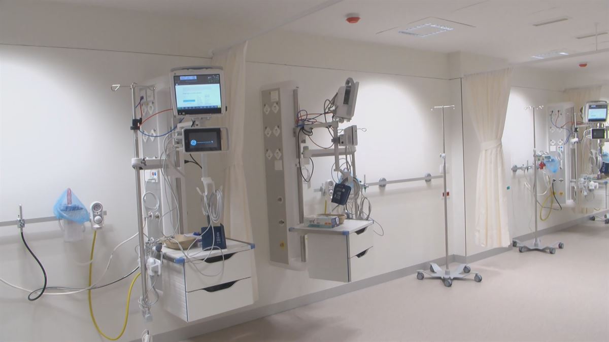 Hospital de Txagorritxu. Imagen obtenida de un vídeo de EITB Media.