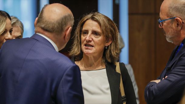 Teresa Ribera ministro espainiarra, gaur Luxemburgon