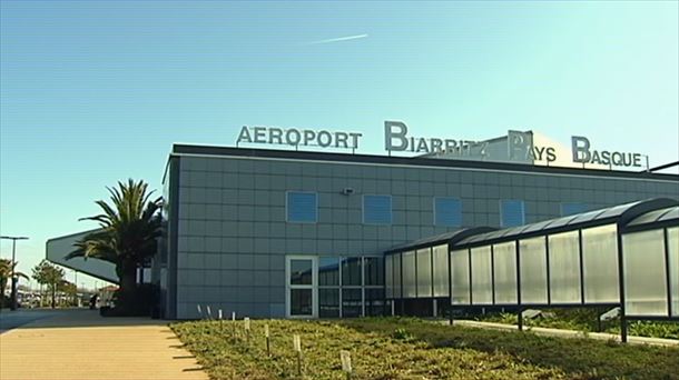 El aeropuerto de Biarritz, en una imagen de archivo. 