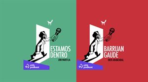 Oier Aranzabal eta Jon Martijaren etxetara bisita, 'Barruan gaude' eta 'Estamos dentro' podcasten itzuleran