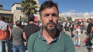 Las manifestaciones de apoyo al pueblo palestino y los disturbios elevan la tensión en Jordania