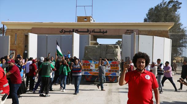 Paso fronterizo de Rafah, en una imagen de archivo