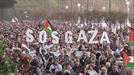 Palestinaren eta konponbide politikoaren aldeko aldarri ozena, Donostian