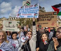 Manifestaciones en todo el mundo respaldan a la población de la Franja de Gaza