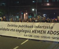 Trabajadores de EITB Media secundan la huelga en el sector público