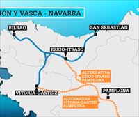 La conexión del TAV con Navarra genera diferencias entre las instituciones