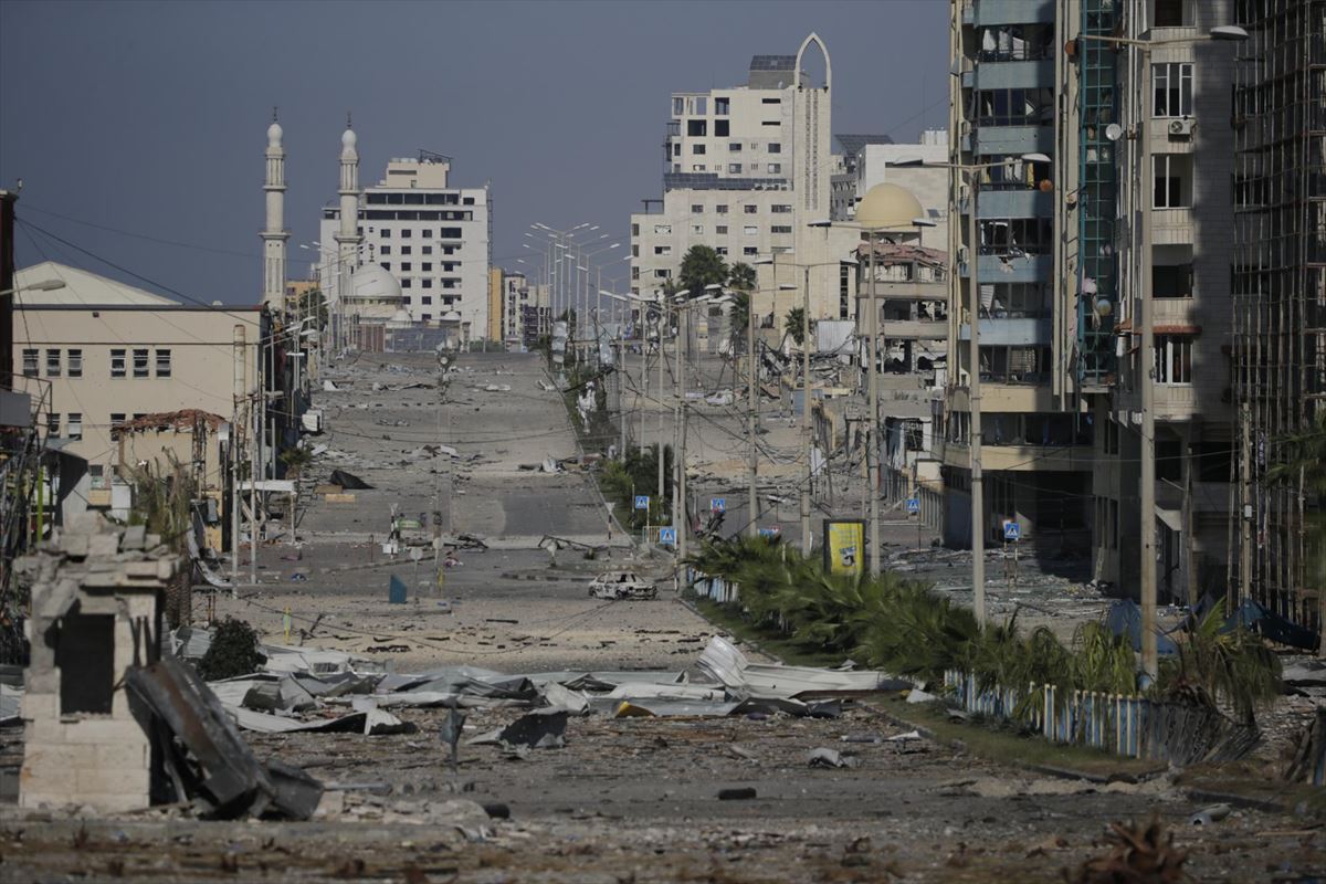 Imagen de la destrucción en Gaza