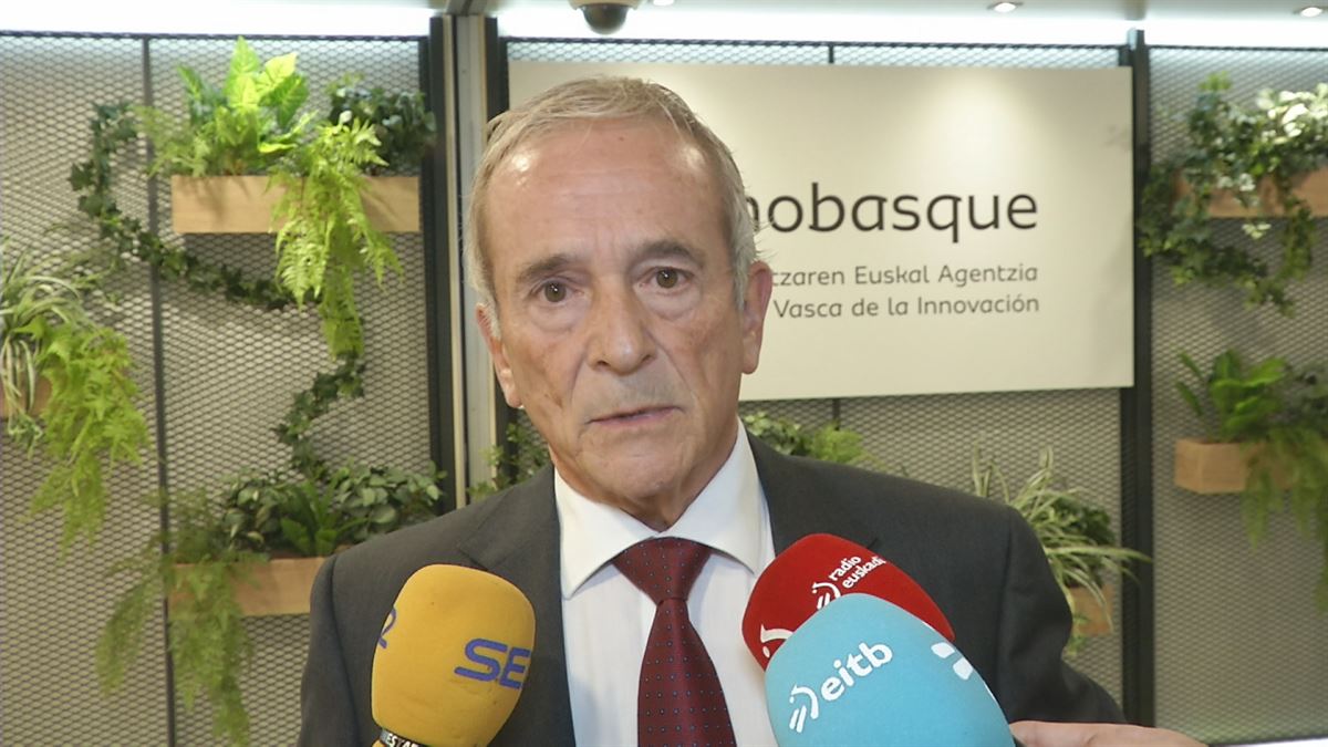 Manuel Salaverria. Imagen obtenida de un vídeo de EITB Media.