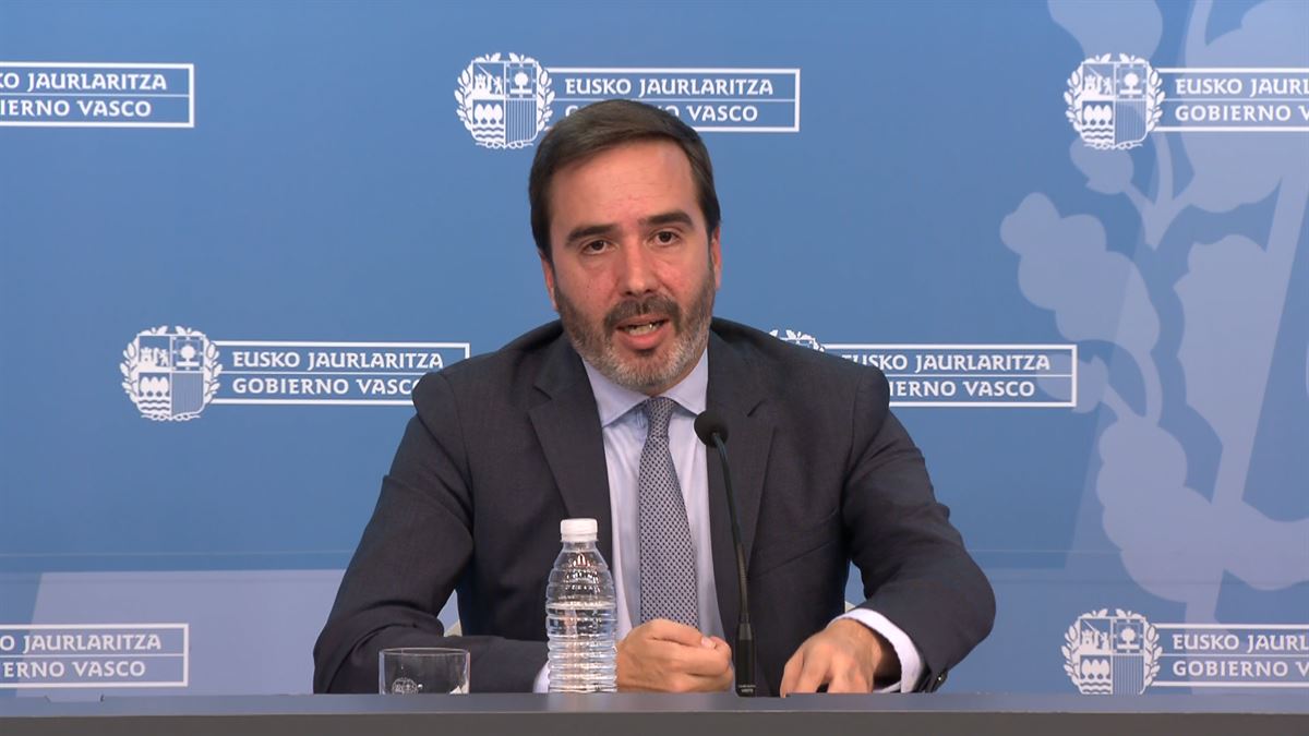 Javier Hurtado. Imagen obtenida de un vídeo de EITB Media.