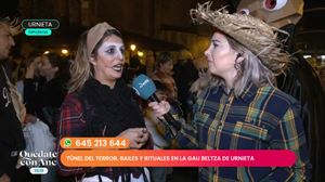 Nos adentramos en la Gau Beltza de Urnieta, una celebración recuperada de tiempos pasados