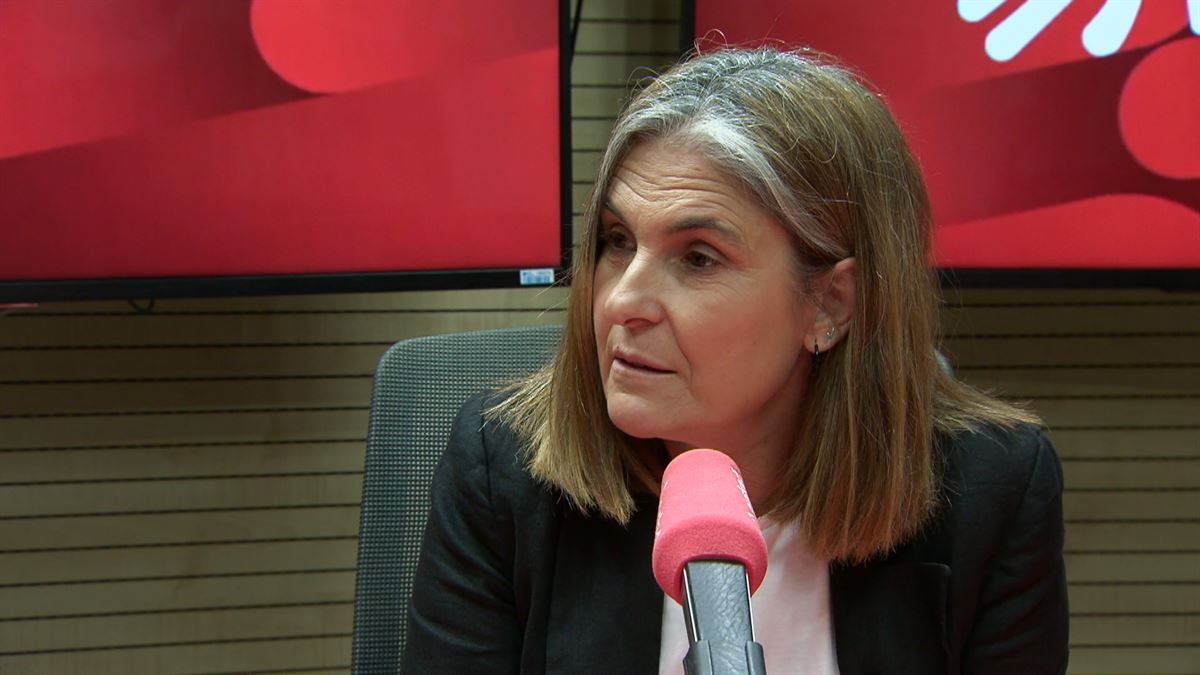 Nerea Kortajarena, portavoz de EH Bildu en el Parlamento Vasco.