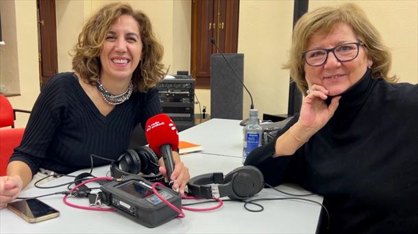 Olga Viza e Irene Lozano. Foto: EITB Media