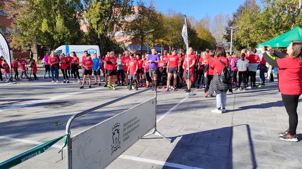 “Corre sin resistencia” es el lema de la carrera o paseo en su tercera edición en  Vitoria-Gasteiz