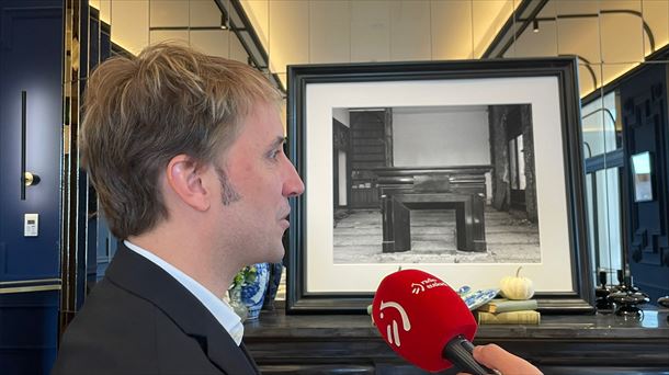 El director Fernando Pereira con Radio Euskadi