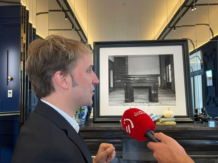 El director Fernando Pereira con Radio Euskadi