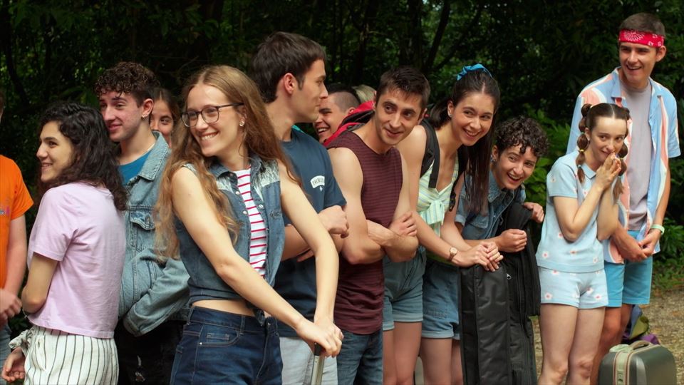 Ikasleak Basakabira iritsi berri