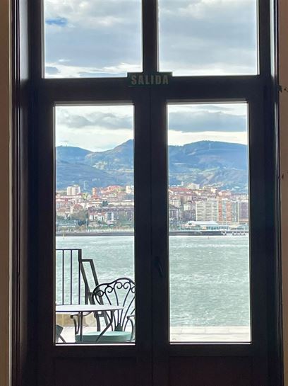 Vistas al mar desde el salón