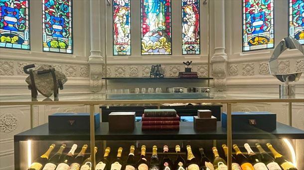 Lugar de exposición del Champagne