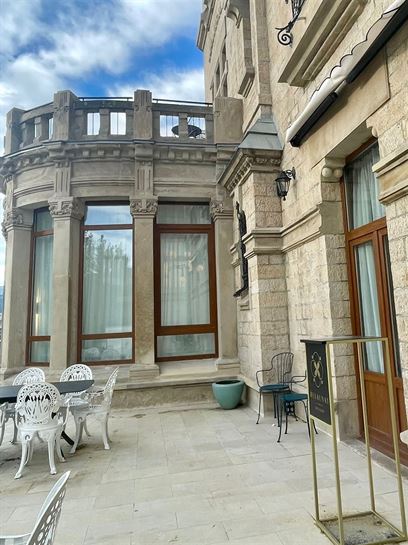 Detalle de la terraza