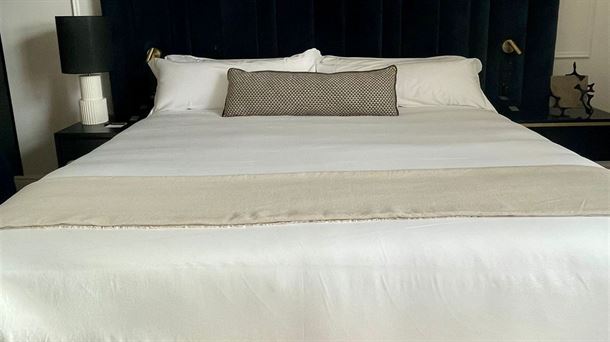 Camas de lujo en las habitaciones