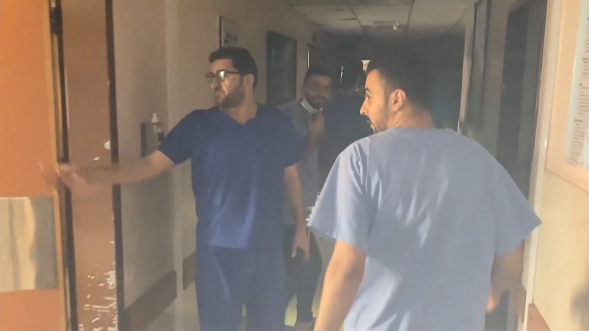 Hospital Al Shifa, hace unos días en una imagen de archivo. Fot: EITB MEDIA