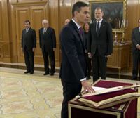 Pedro Sánchez promete su cargo como presidente del Gobierno español 