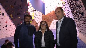 EAEko rokodromo publikorik handiena inauguratu dute Lemoan