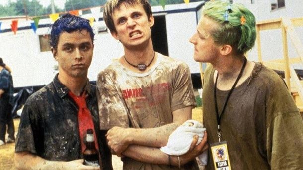 Green Day, 1994ko Woodstock jaialdian. Argazkia: @greenday