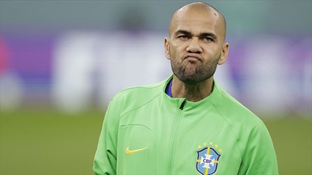 Dani Alves futbolari ohiaren artxiboko irudia (2022/12/02). Argazkia: EFE