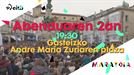 Gerturatu Gasteizko Andre Maria Zuriaren plazara eta parte hartu EITB Maratoian!
