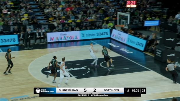 Surne Bilbao Basket ganó al Gottingen