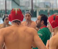 La Euskal Selekzioa de waterpolo, en Brno disputando el torneo internacional 'EU NATIONS' 2023
