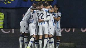 Tres goles en diez minutos dan la victoria a la Real ante el Villarreal (0-3)