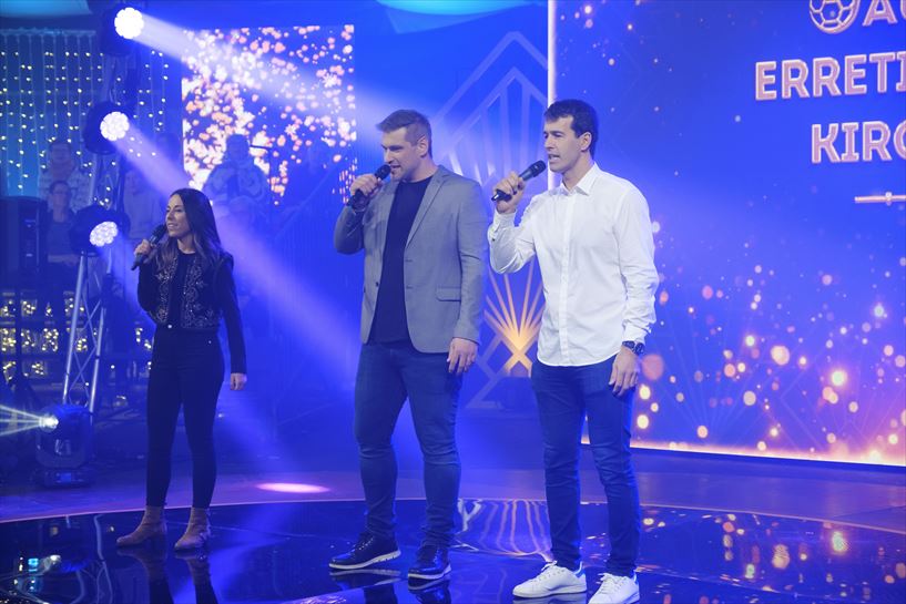 Nadeth Agirre, Julen Aginagalde eta Iñaki Osa Goikoetxea