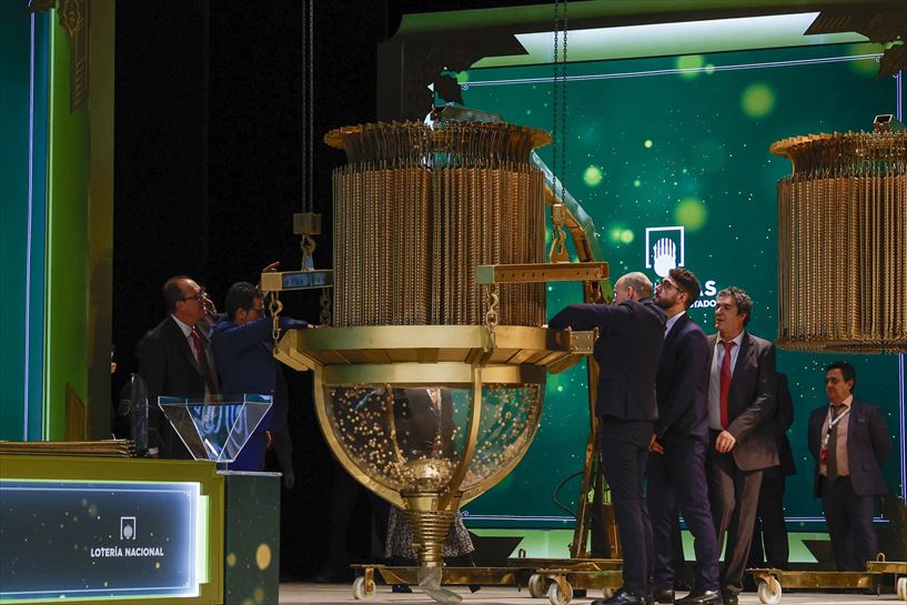 Lotería de Navidad 2023. Foto: Efe