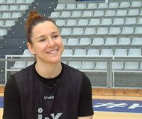 María España, jugadora del IDK Euskotren: ''Queremos estar en la Copa, sí o sí''