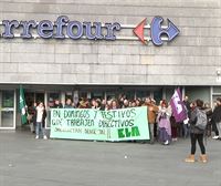 Huelga de ELA en Carrefour en contra de trabajar los festivos