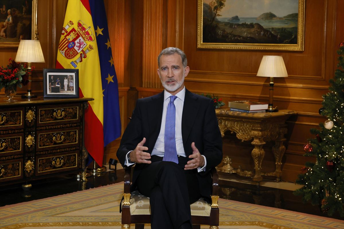 Felipe VI.a Espainiako erregea. Argazkia: EFE