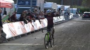 Olatz Odriozola eta Gorka Izagirre, ziklo-kroseko Euskal Herriko txapeldunak