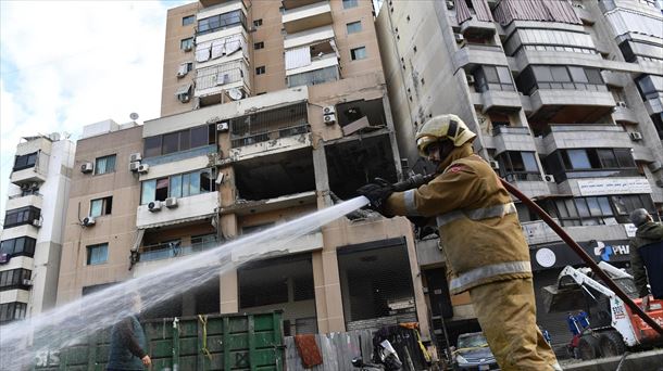 Israelen erasoa Beiruten (Libano)