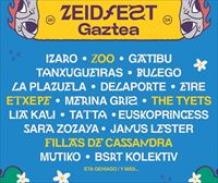 IZARO, ZOO, Bulego, Merina Gris o La Plazuela son algunas de las propuestas que trae el ZEID Fest Gaztea 2024
