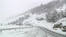 La nieve empieza a cubrir de blanco los montes de Euskal Herria