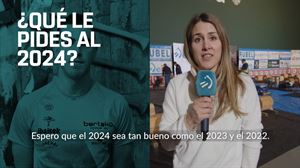 ¿Qué le piden al 2024 los aizkolaris Nera Arruti e Iker Vicente?