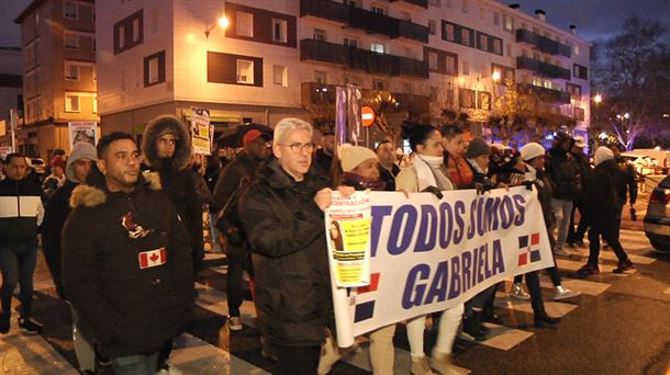 Gabrielaren desagerpena argitzeko eskatu dute Iruñean