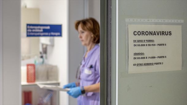 Laboratorio del Hospital de Basurto. Foto: EFE