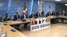 Josu Erkoreka preside la reunión del Consejo Asesor del ''Itsasertza'' que analiza el vertido de pellets