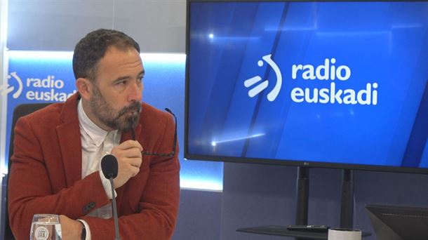 Denis Itxaso, en Radio Euskadi.