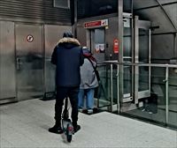 Entra en vigor la prohibición de los patinetes eléctricos en Euskotren y Metro Bilbao